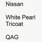 Preview: Nissan, White Pearl Tricoat, QAG.